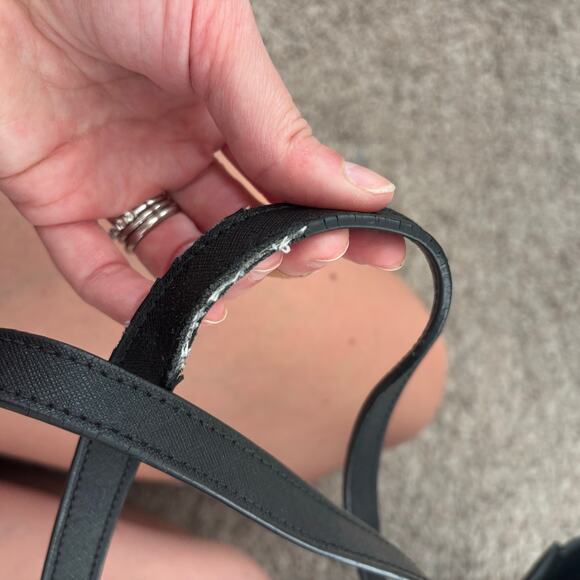 Rebecca Minkoff Women’s Work Tote Black Essential Minimalist Basic - Picture 15 of 16